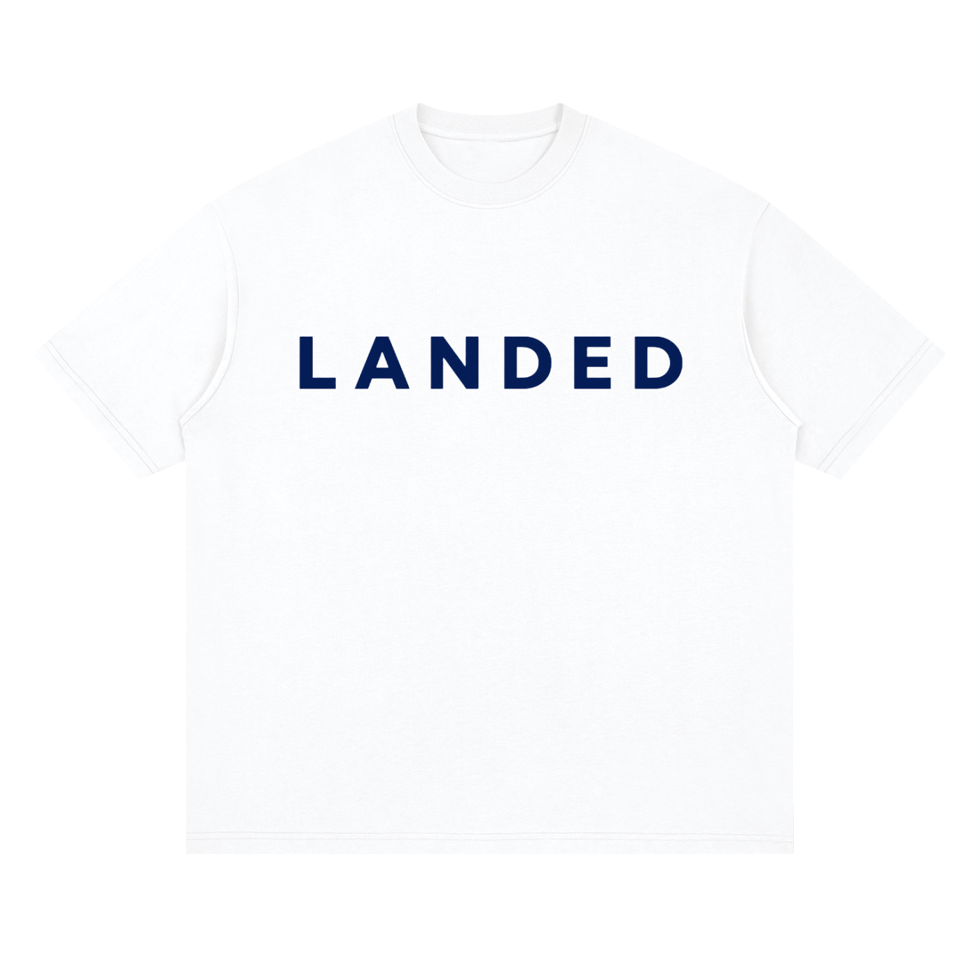 LANDED Loose Drop Shoulder T-Shirt