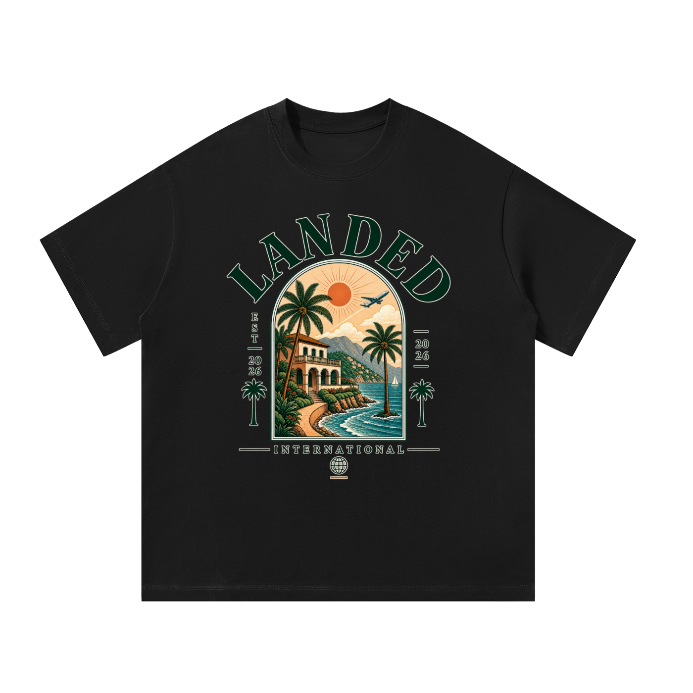 LANDED GRAPHIC TEE 003