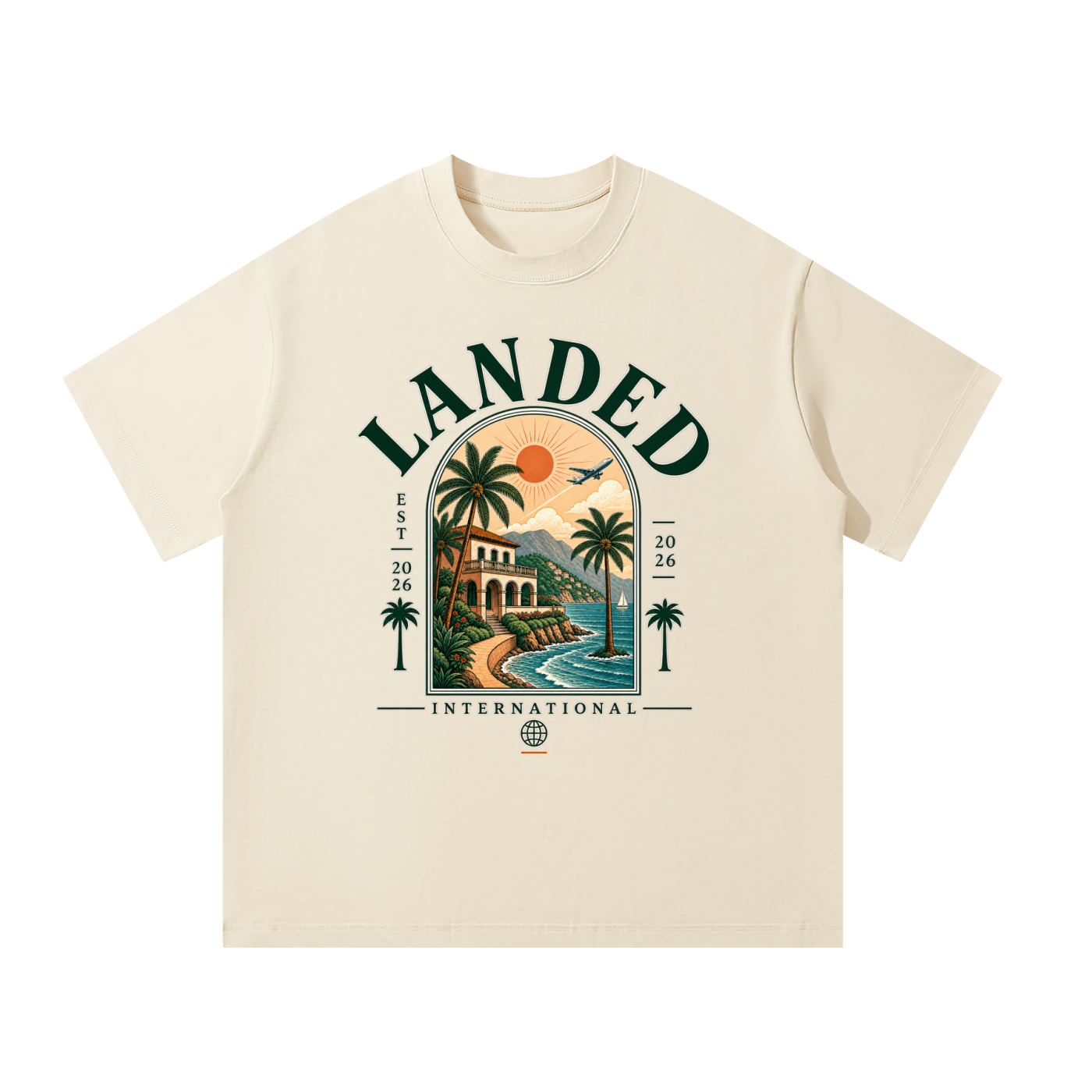 LANDED GRAPHIC TEE 003