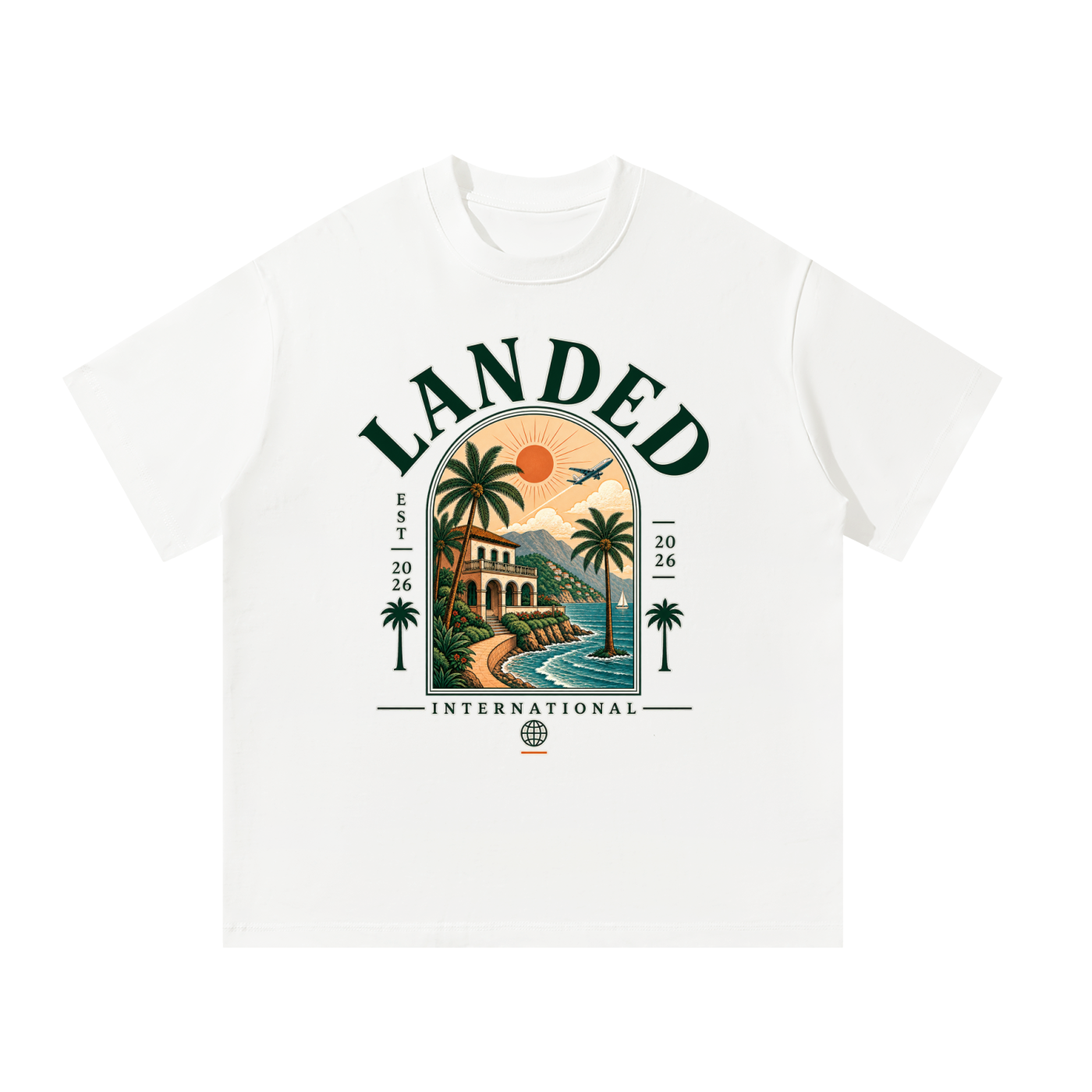 LANDED GRAPHIC TEE 003