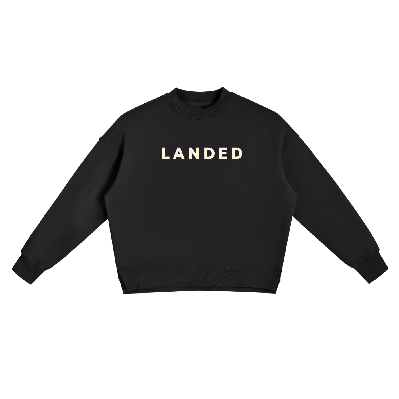 LANDED SIDE SLIT OFFICIAL CREWNECK