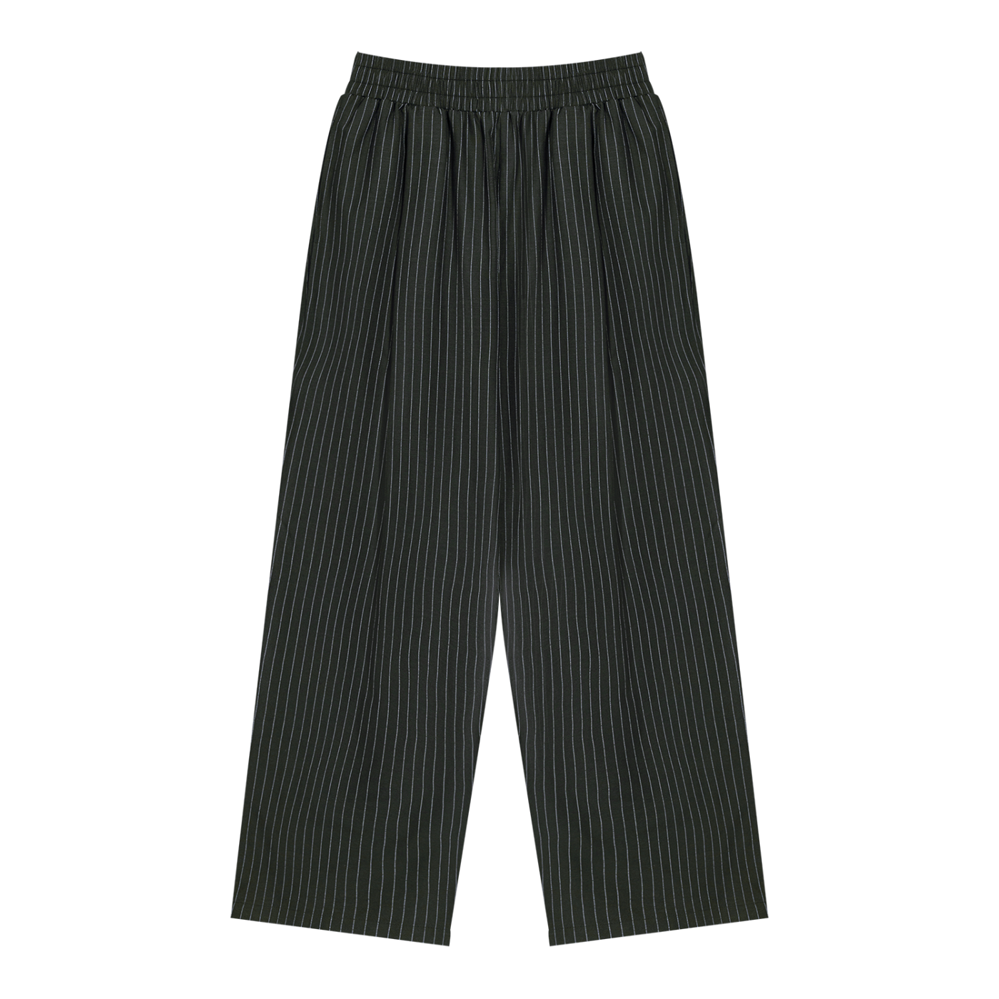 LANDED Striped Pleated Pants