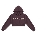 WMNS LANDED CROPPED HOODIE
