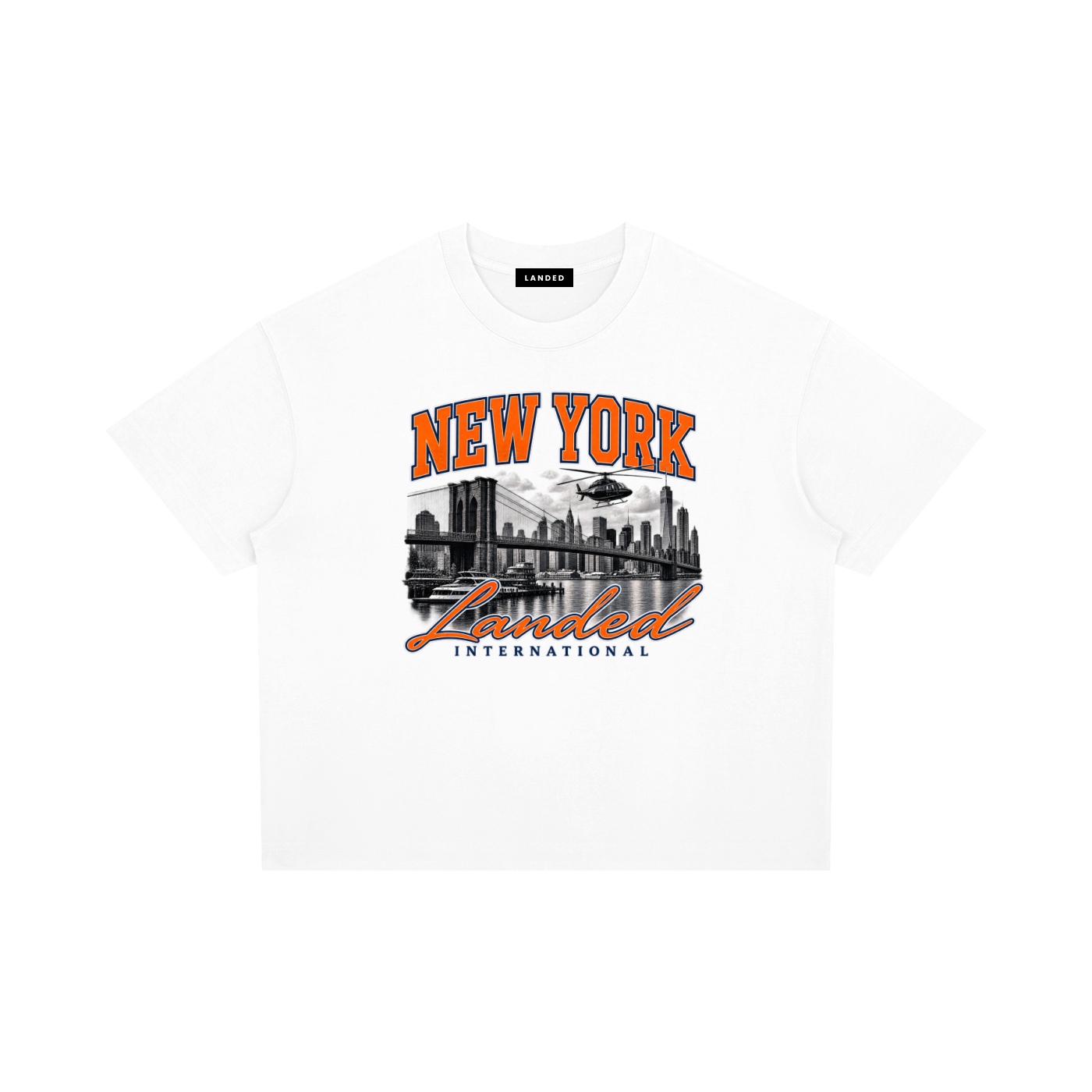NY LANDED BOX TEE