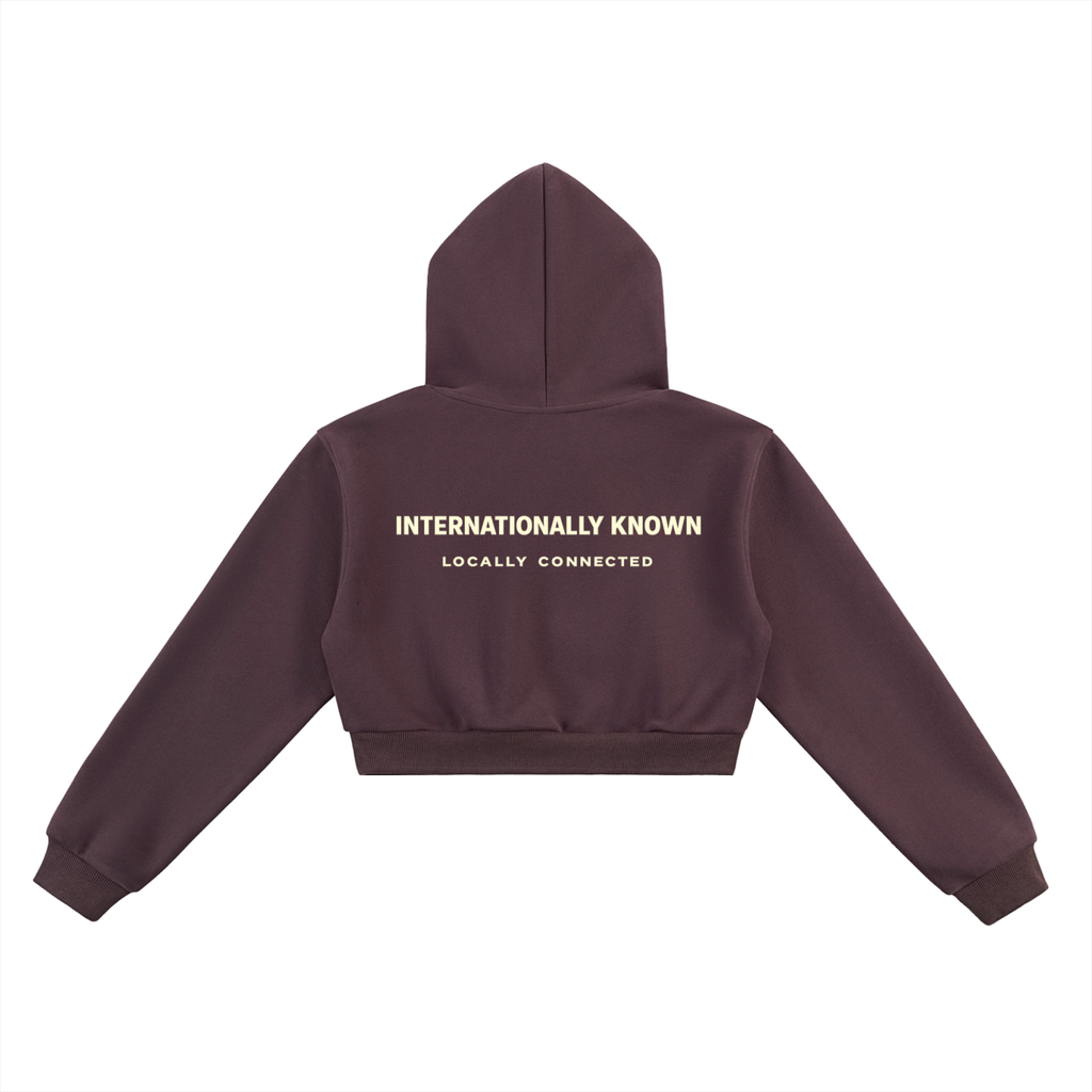 WMNS LANDED CROPPED HOODIE