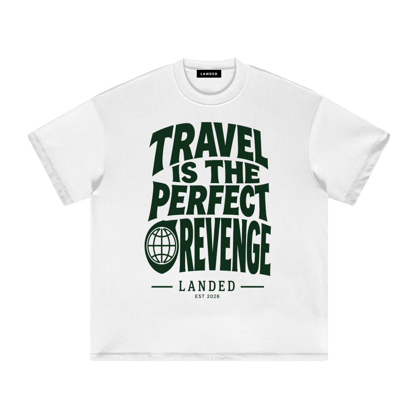 LANDED REVENGE BOX TEE