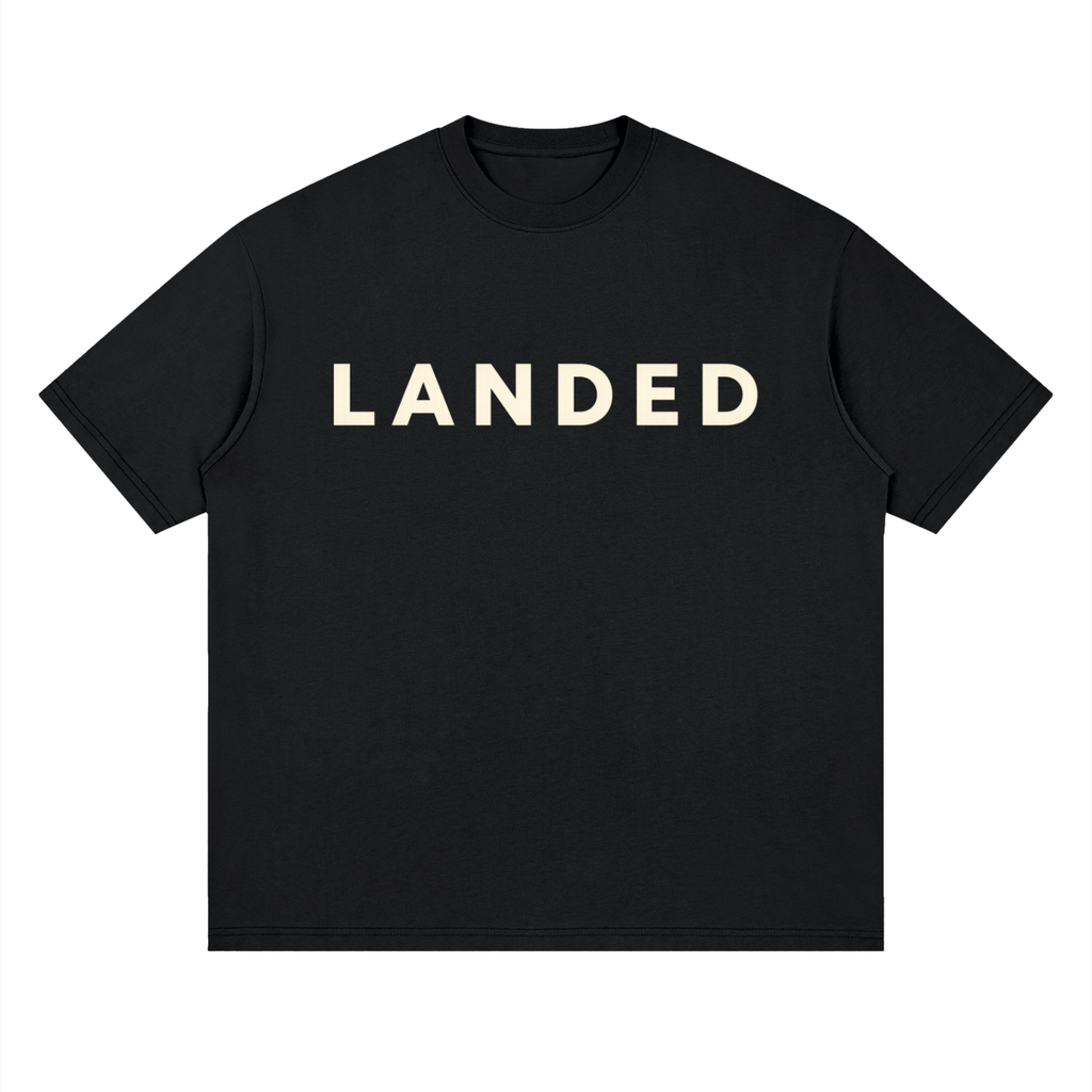 LANDED Loose Drop Shoulder T-Shirt