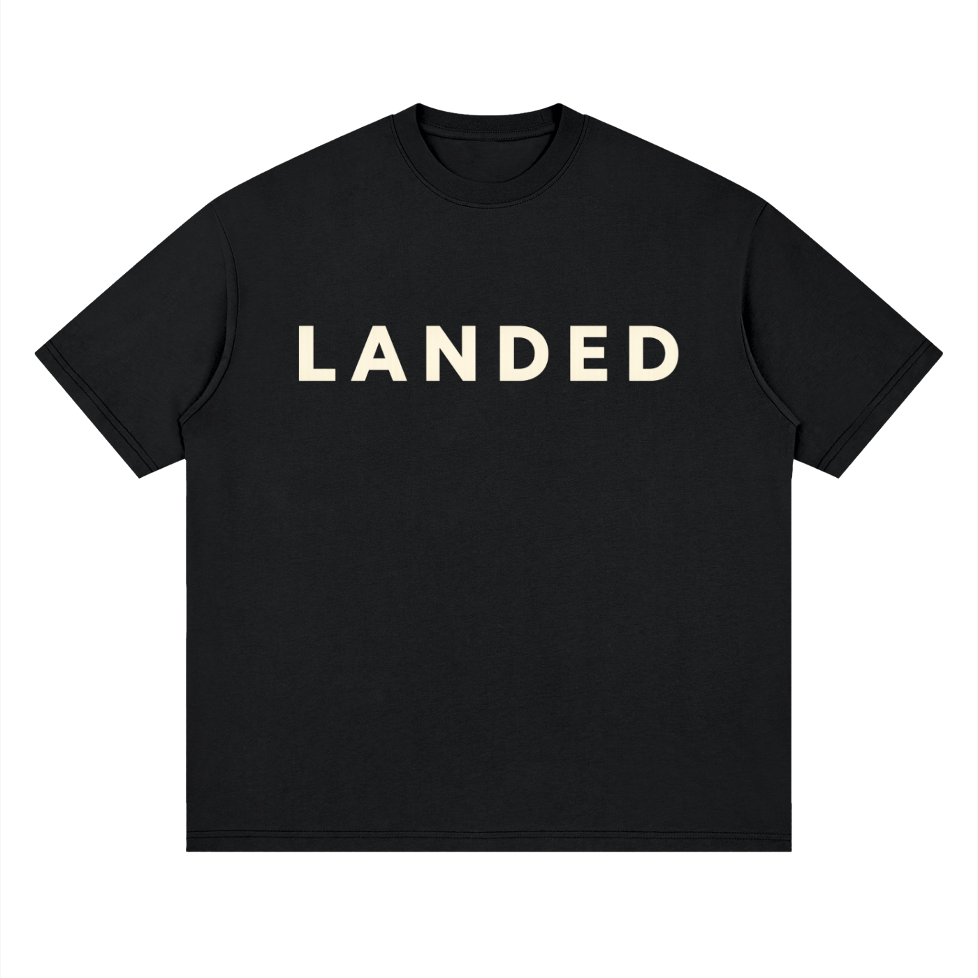 LANDED Loose Drop Shoulder T-Shirt