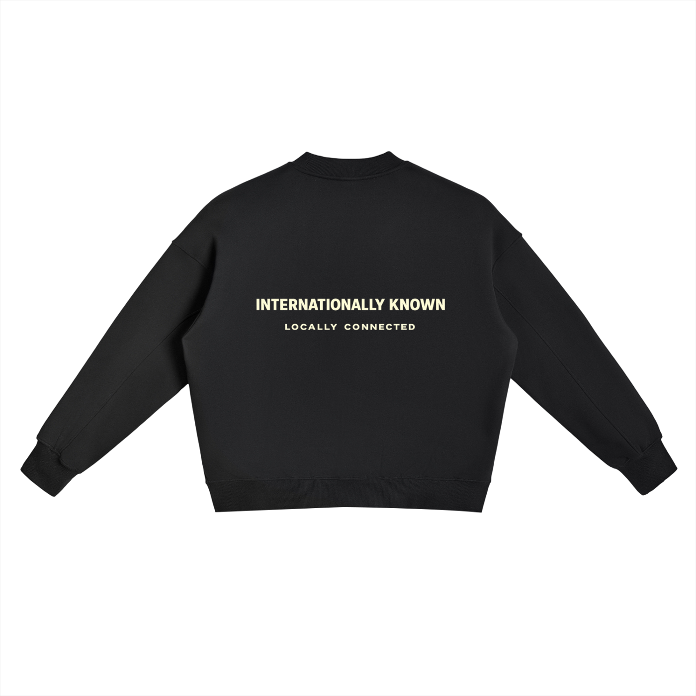 LANDED SIDE SLIT OFFICIAL CREWNECK
