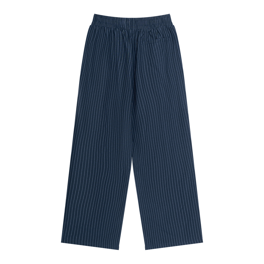 LANDED Striped Pleated Pants