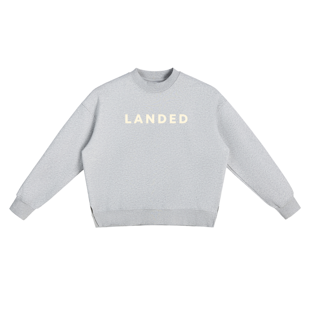 LANDED SIDE SLIT OFFICIAL CREWNECK