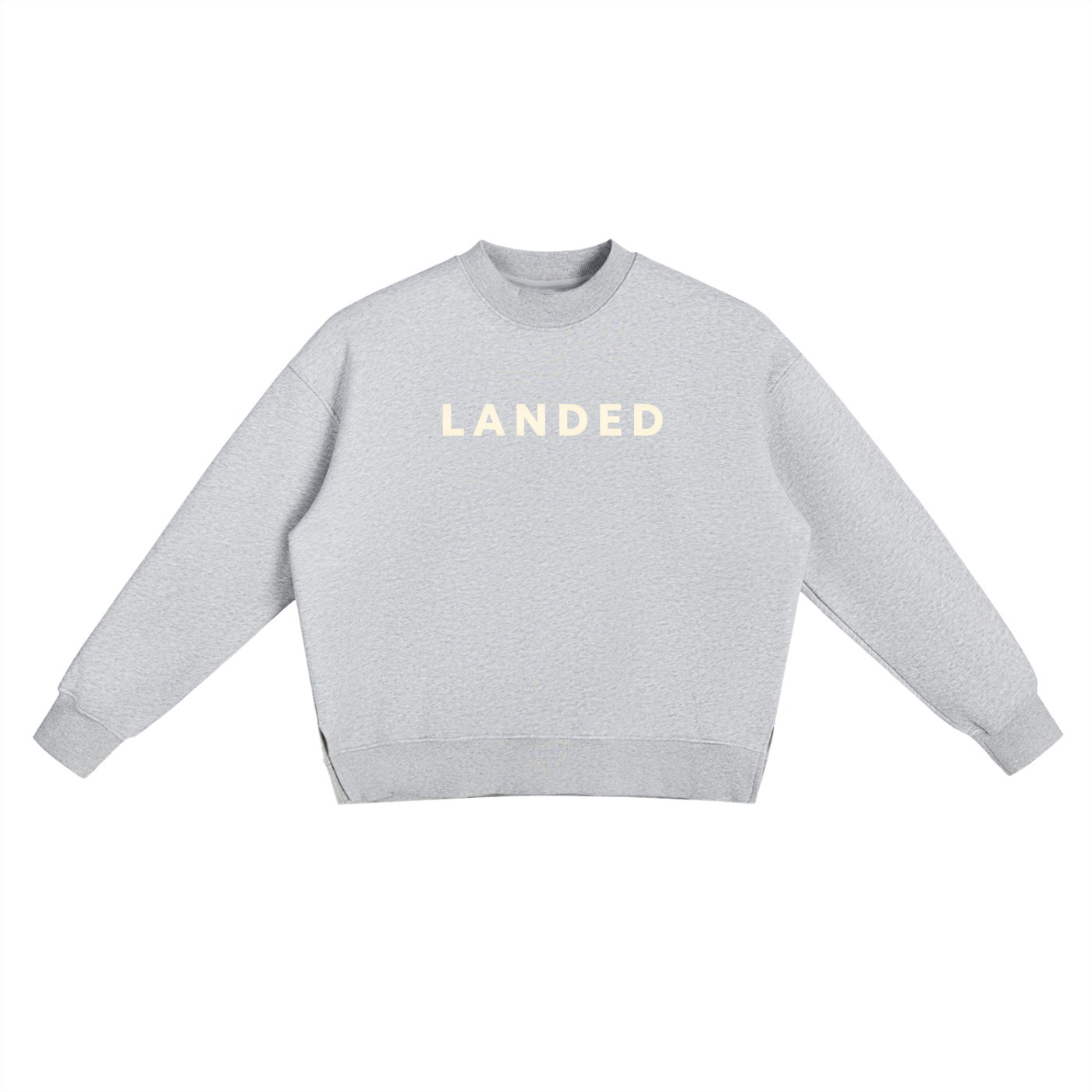 LANDED SIDE SLIT OFFICIAL CREWNECK